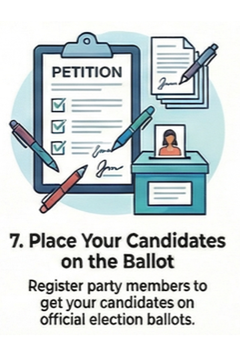 7. Place Your Candidates on the Ballot
