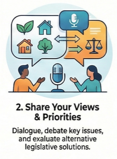 2. Share Your Views & Priorities