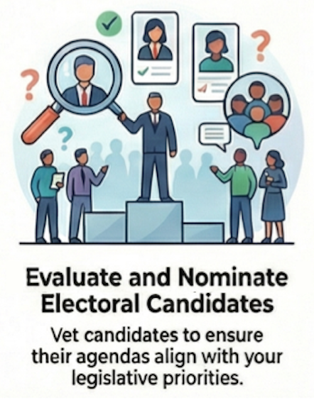 Evaluate and Nominate Electoral Candidates